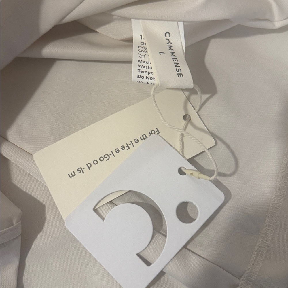 Commense Cream Maxi Dress with Spaghetti Straps - Picture 6 of 8